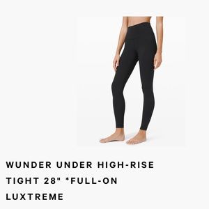 lululemon leggings BRAND NEW